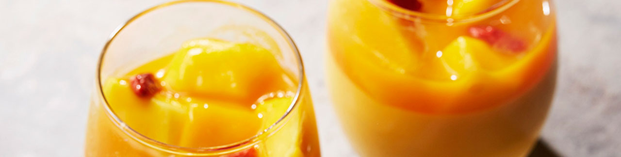 mango pudding