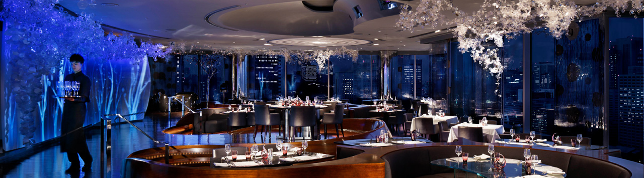 Exquisite dining from authentic Cantonese specialties to delectable grilled fare with views of the skyline.