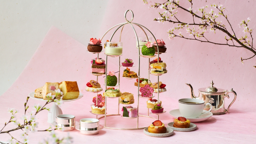 Sakura Afternoon Tea The Peninsula Tokyo The Lobby