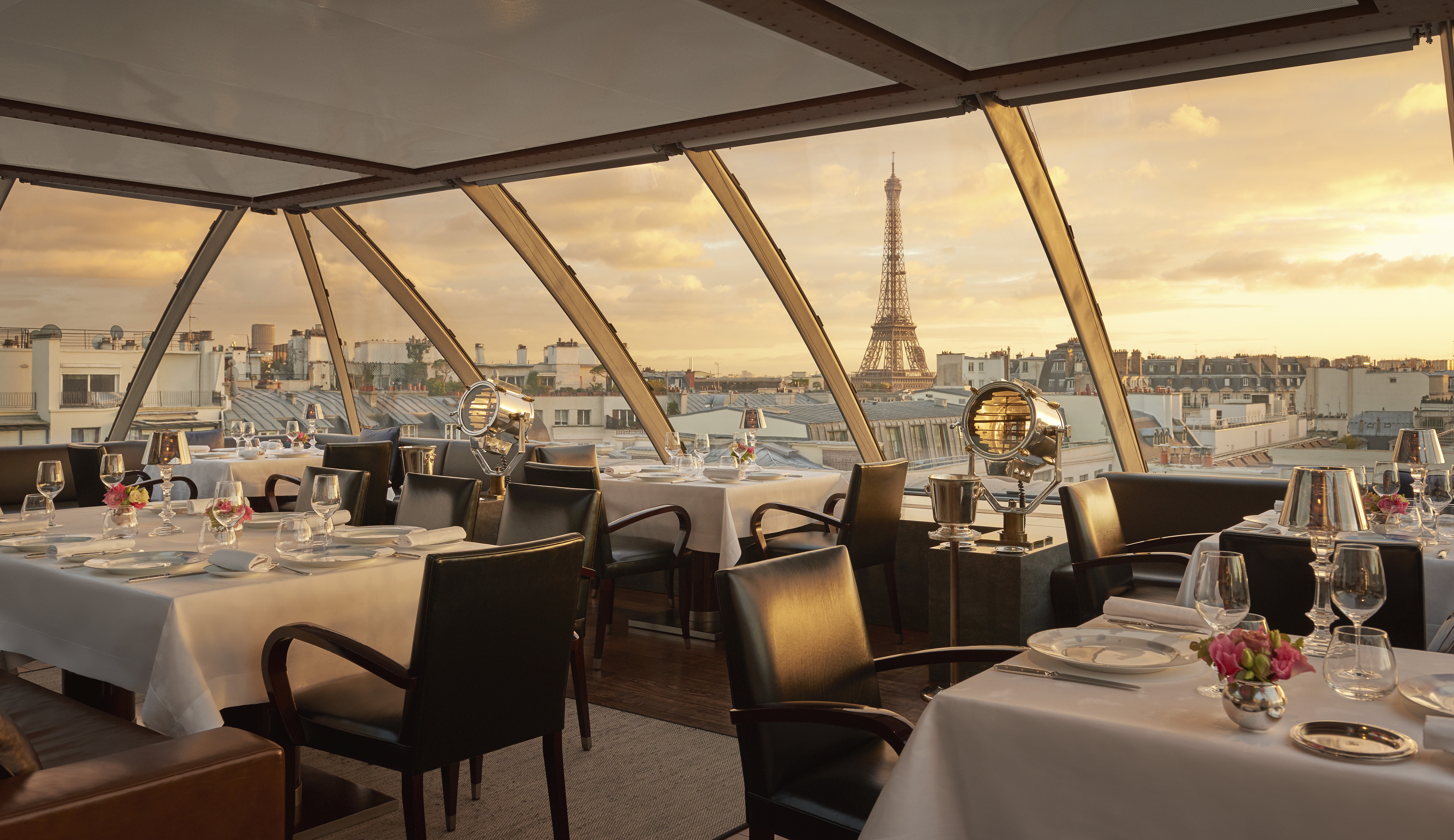 L'Oiseau Blanc, the Panoramic French Restaurant Atop The Peninsula Paris,  wins its first Michelin Star