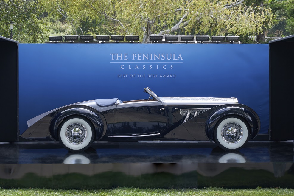 Phenomenal 1938 Delage Type D8-120 S Cabriolet by De Villars Wins the  Prestigious The Peninsula Classics Best of the Best Award