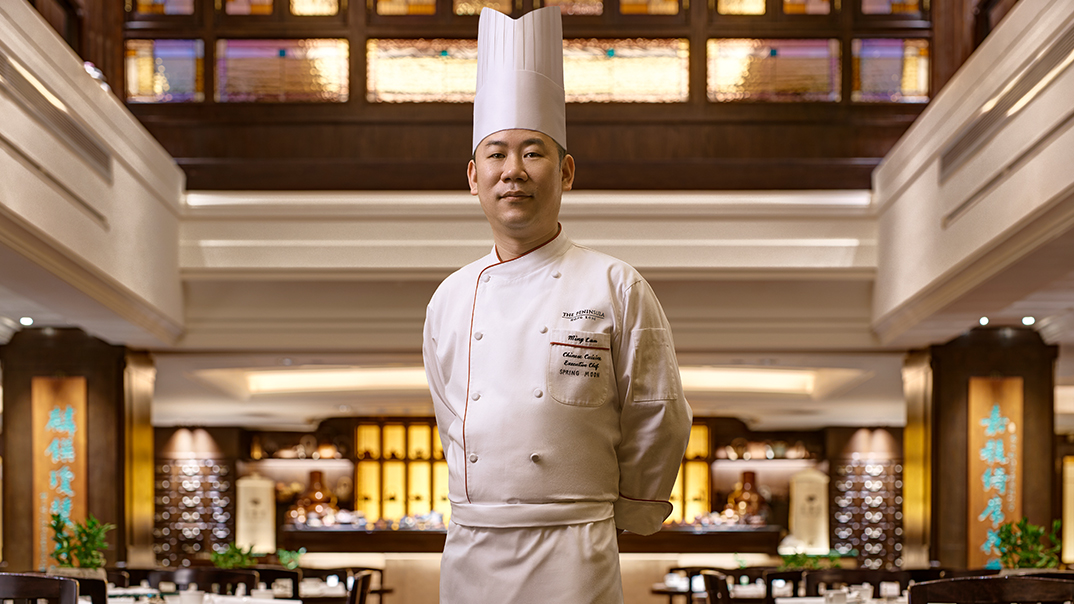 The Peninsula Spring Moon Chef Gordon Leung