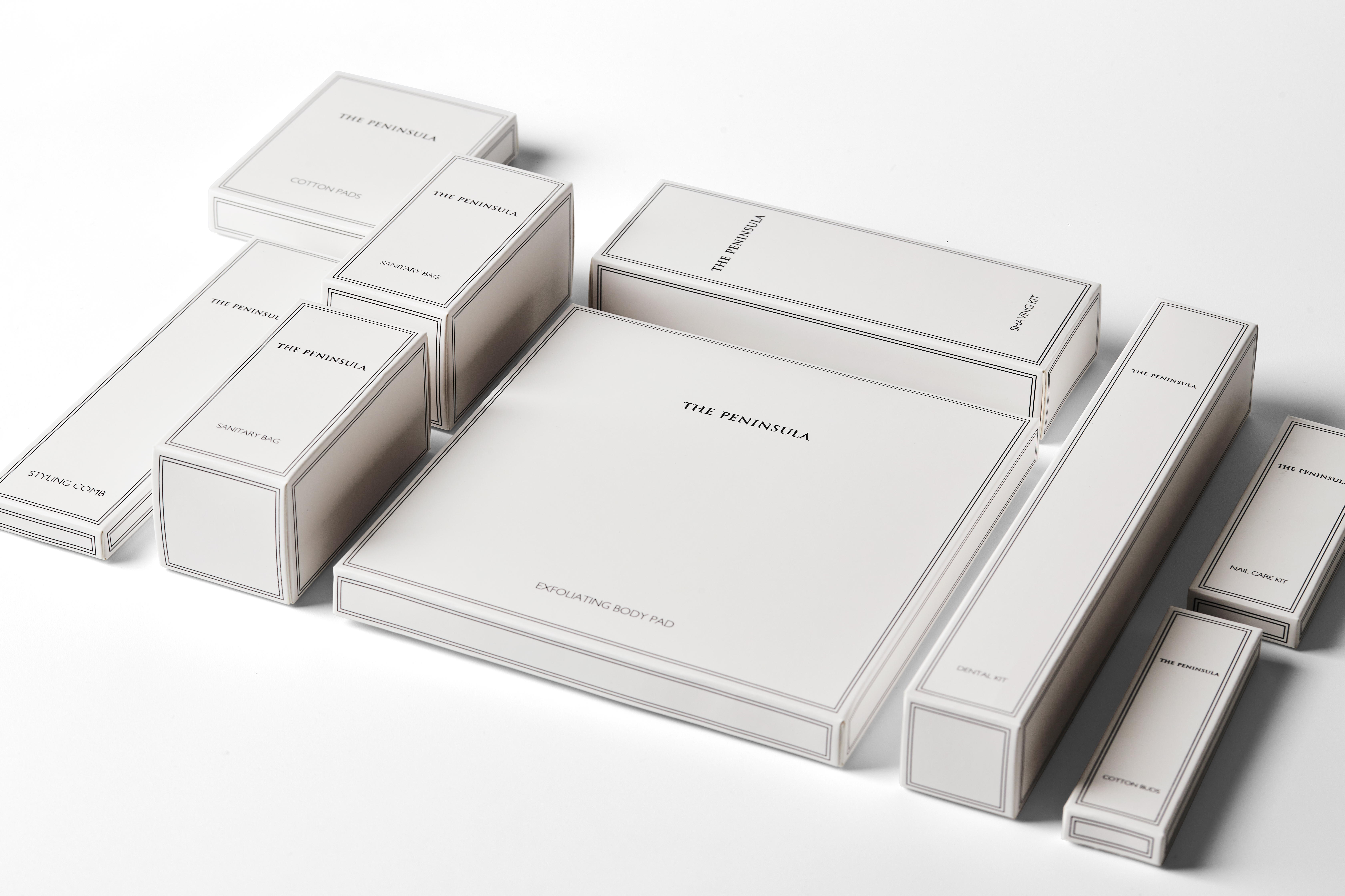 Peninsula amenities boxes