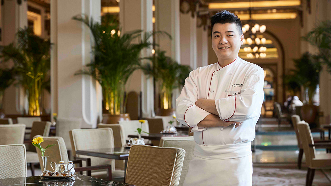 The Peninsula Lobby Chef Andy Cheng